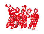 民俗剪纸图片