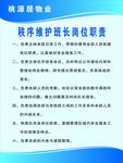 桃源居秩序维护班长岗位职责图片