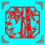 竹子剪纸