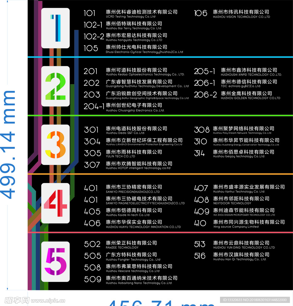 商场小区导视图