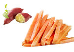 红薯 免抠图  地瓜条 素材