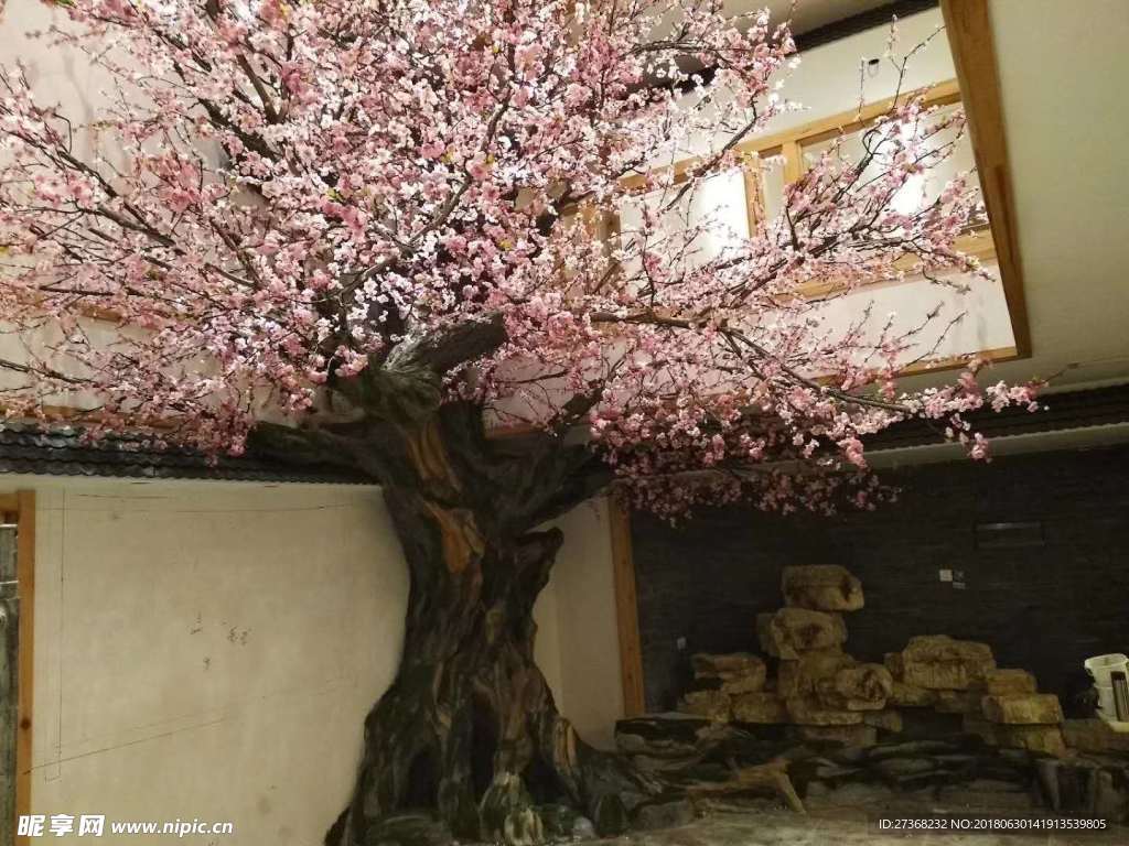 仿生花树