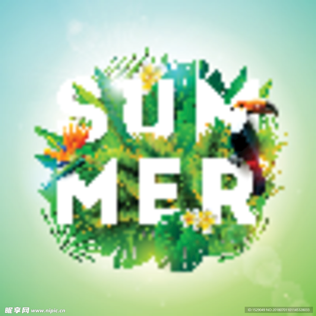 夏天海报