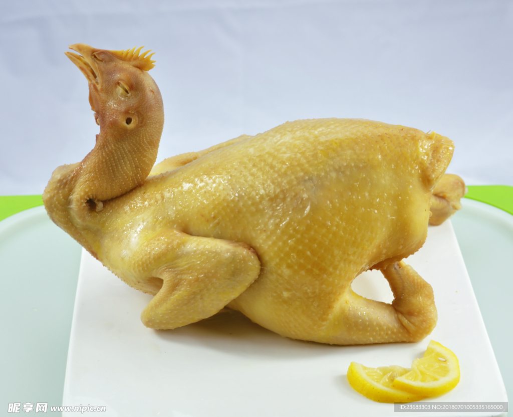白斩鸡美食图片
