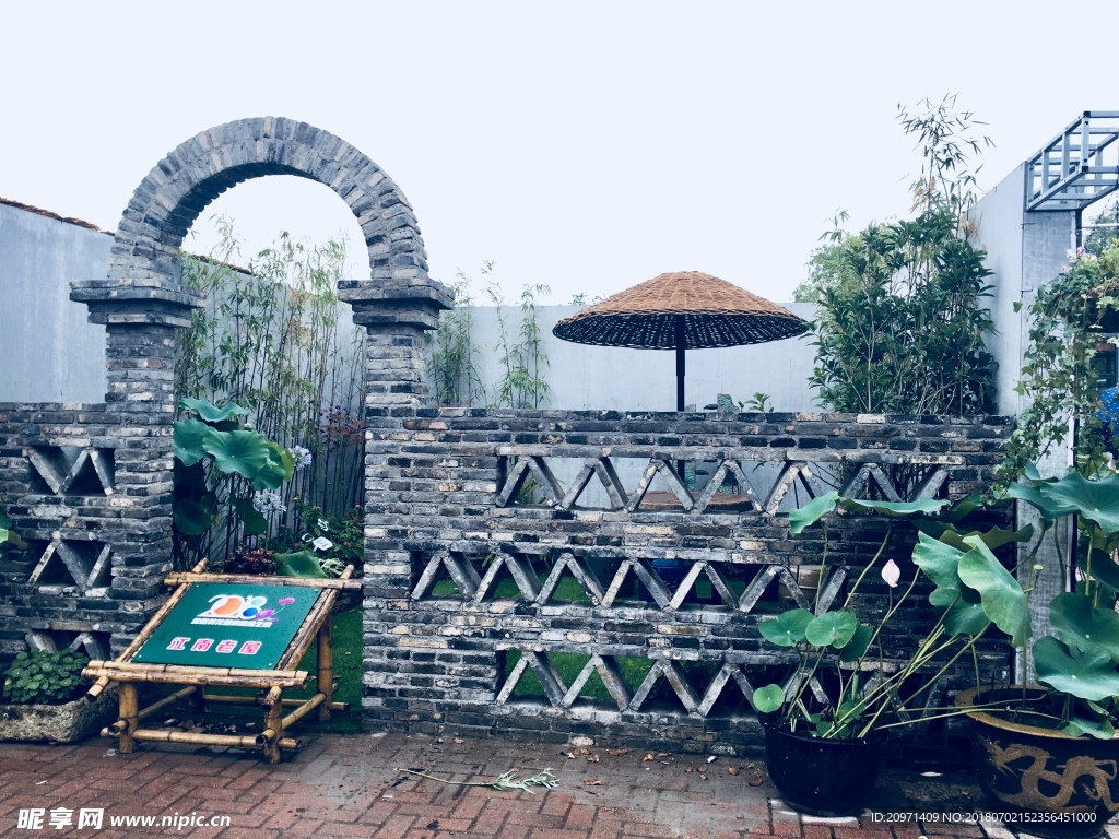 庭院景观-旧时光