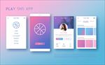 手机app交互界面H5设计图片