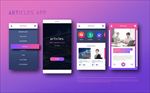 手机app交互界面H5设计图片