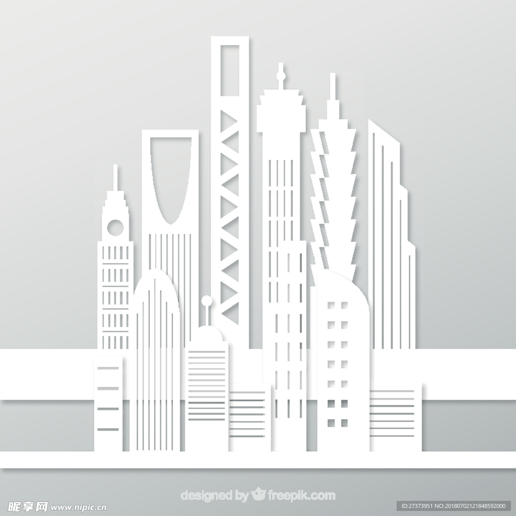 城市建筑背景