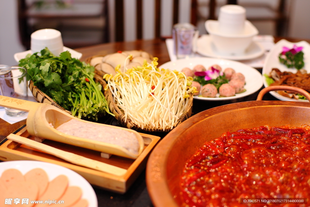 火锅 鸳鸯锅 重庆火锅 四川火
