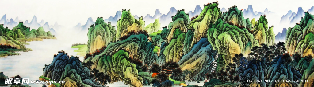 国画山水
