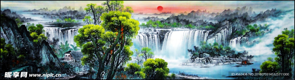 山水画