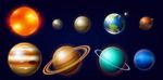 各种太阳系恒星