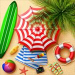 夏日海滩