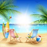 夏日海滩
