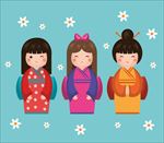 和服小女孩