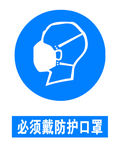 必须戴防护口罩