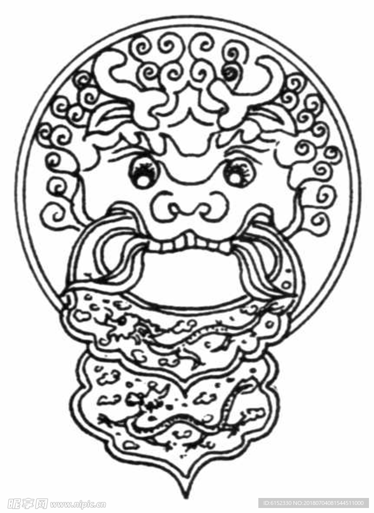 古典花纹