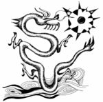古典龙纹 鼎纹 古典花纹 中