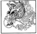 古典龙纹 鼎纹 古典花纹 中国