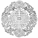 古典龙纹 鼎纹 古典花纹 中国