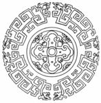 古典龙纹 鼎纹 古典花纹 中国