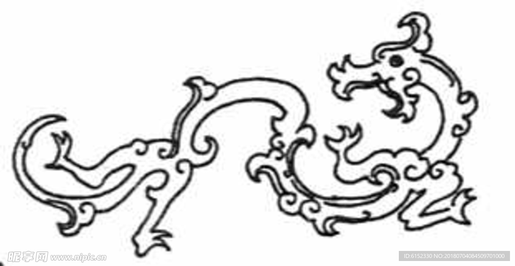 古典龙纹