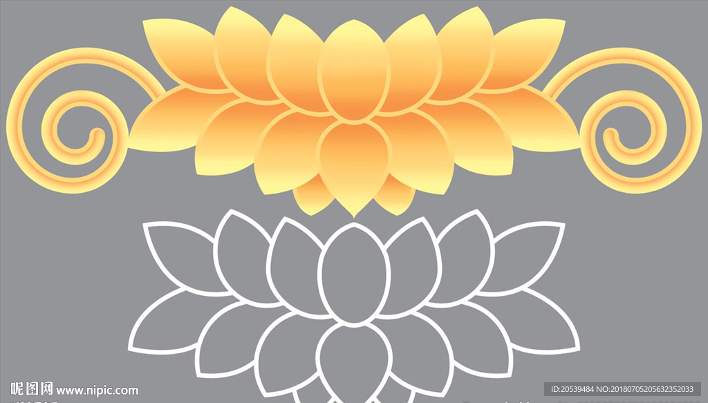 莲纹