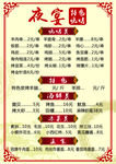烧烤菜单