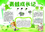 青蛙成长记小报