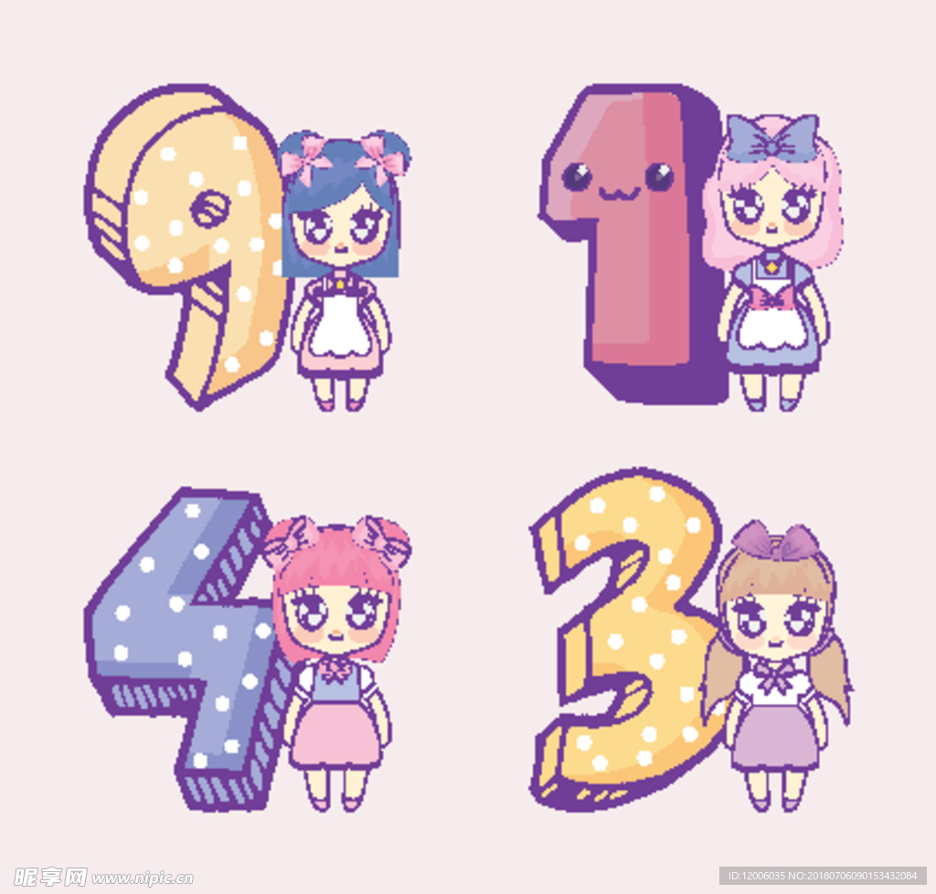 动漫女孩和数