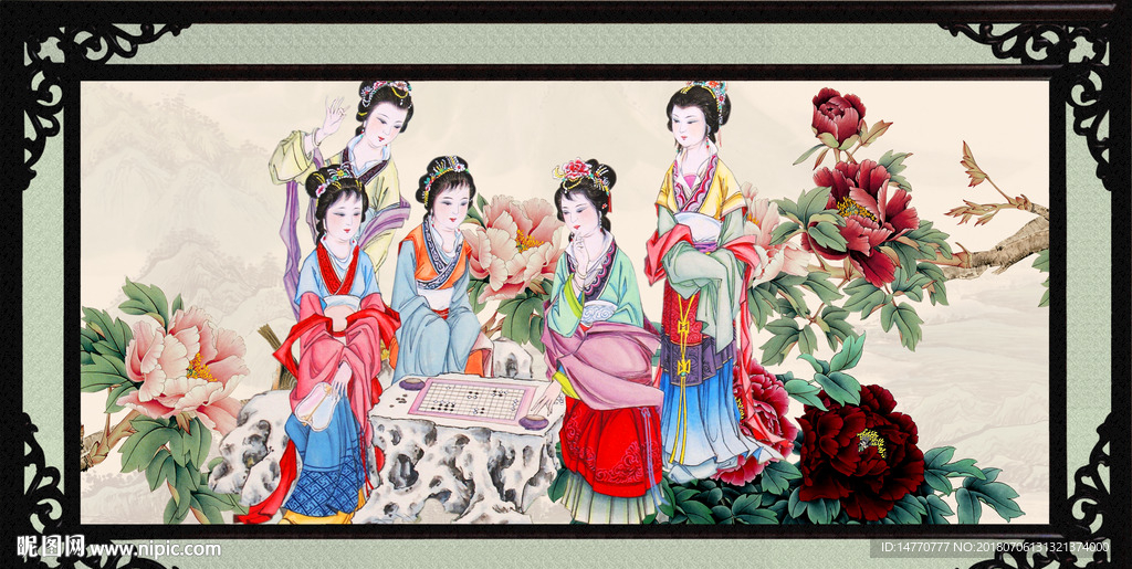 仕女图