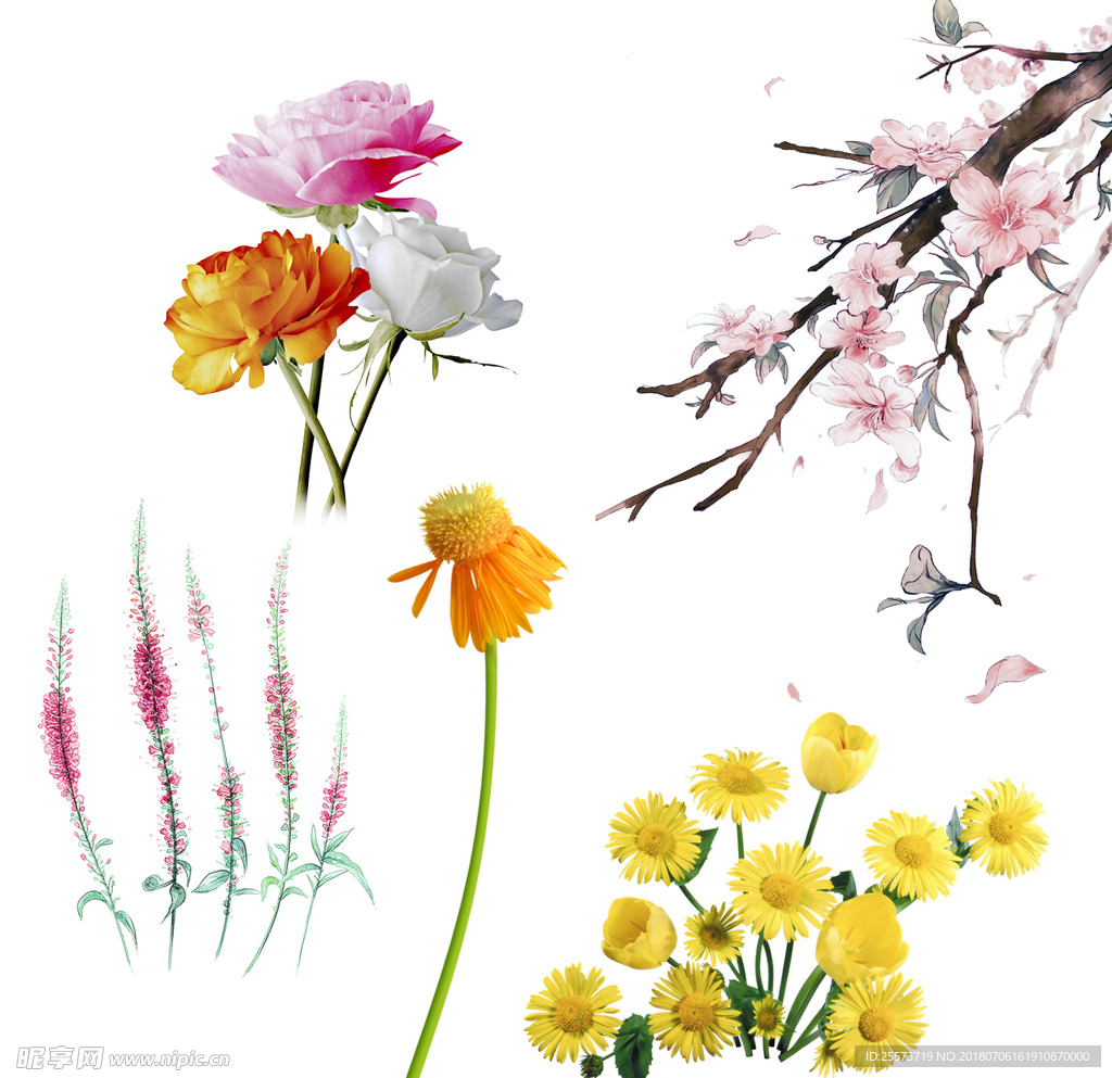 花