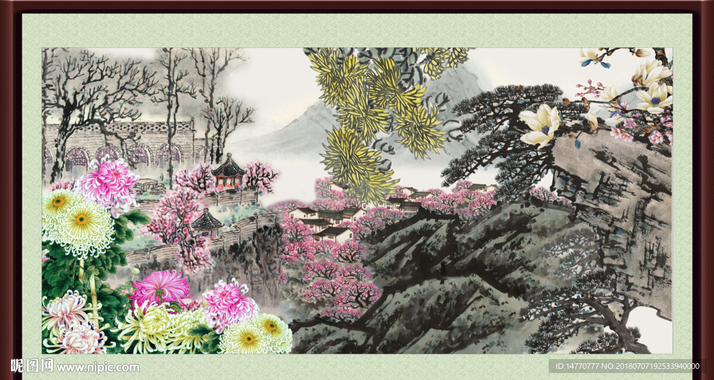 国画风景
