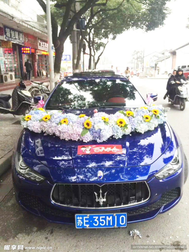 玛莎拉蒂婚车