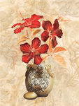 欧式花瓶装饰画