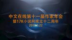 会议视频AE片头