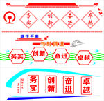 铁路背景墙