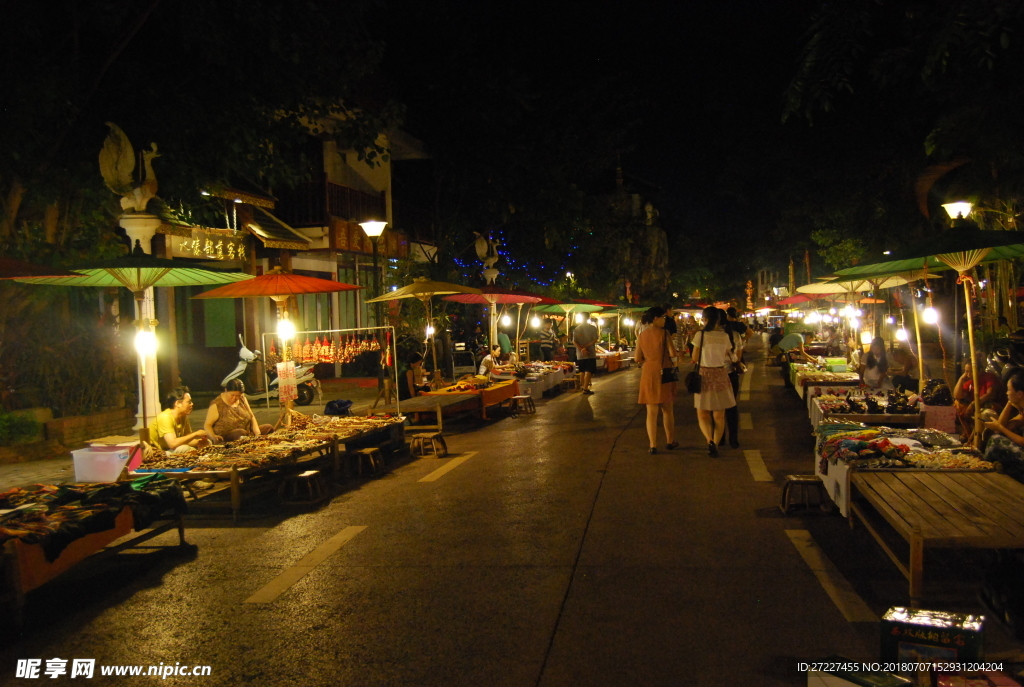 景洪 告庄 夜市