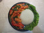 石锅鱿鱼拌饭