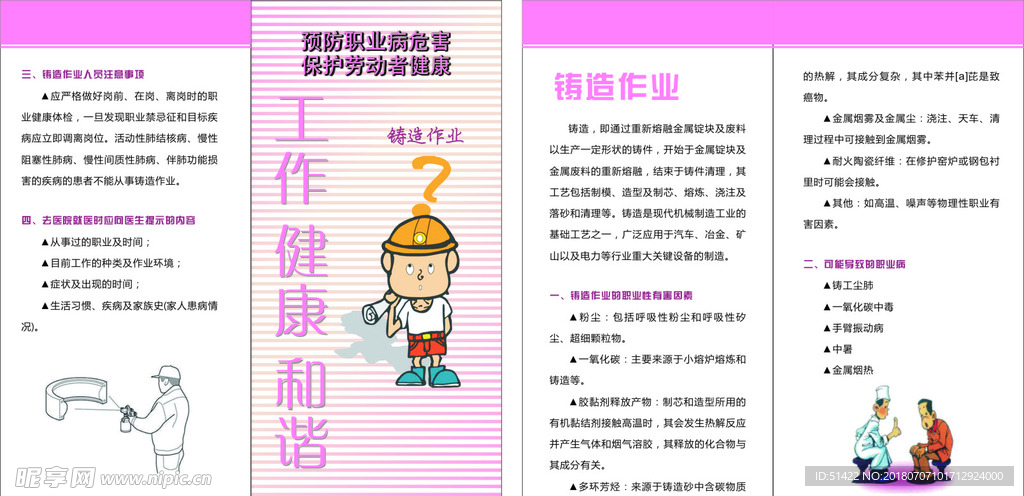 铸造作业职业病