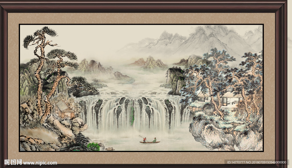 山水国画
