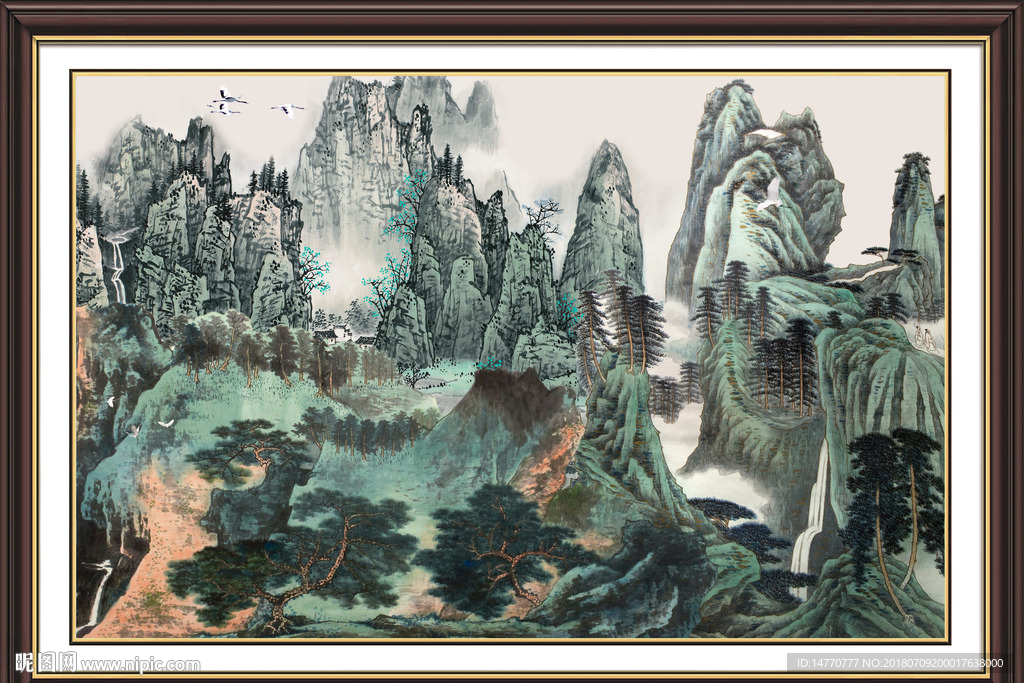 山水国画