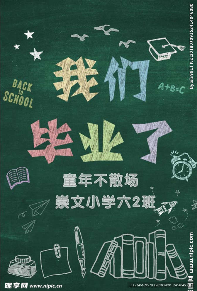 我们毕业了