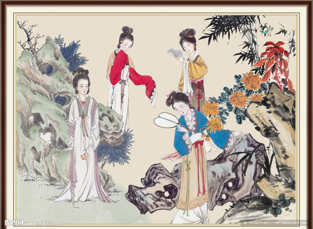 仕女图