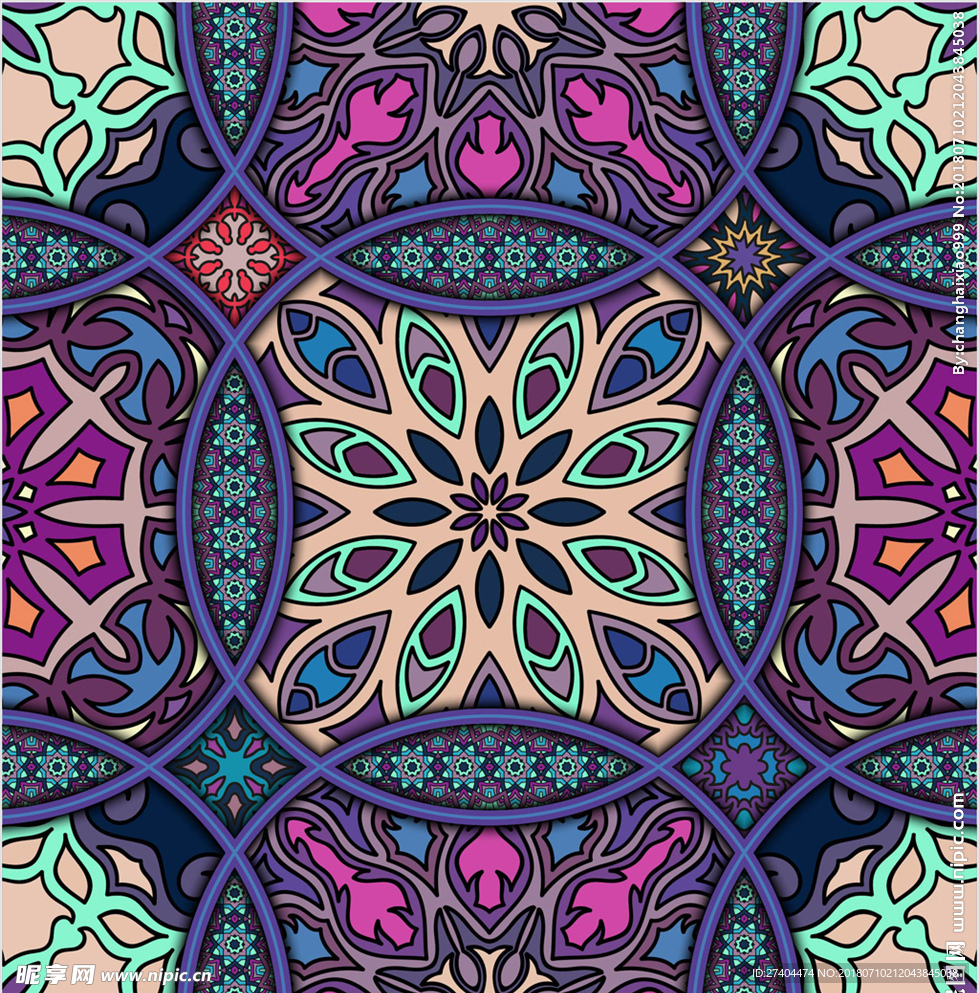 艺术花纹图片