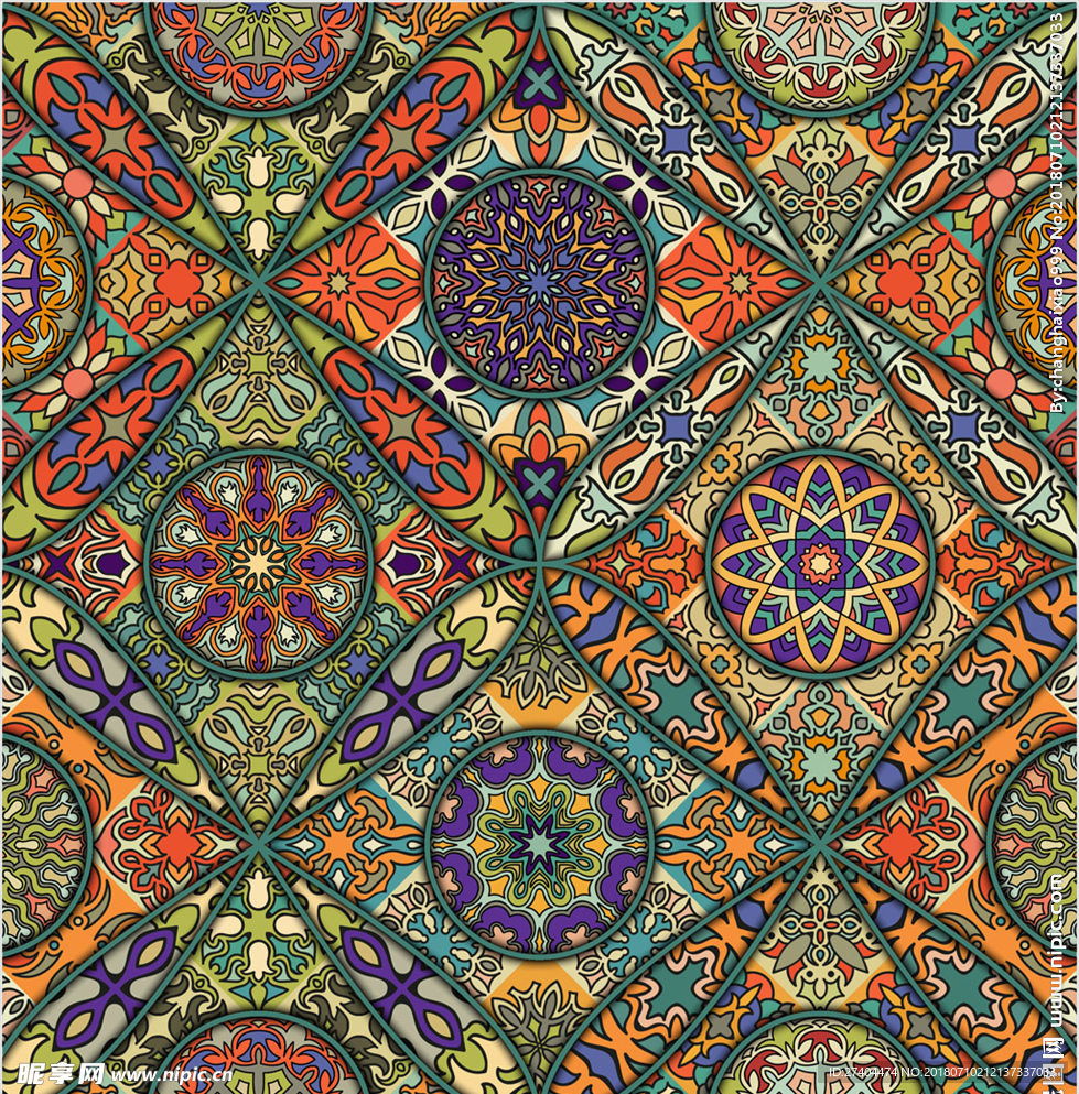 艺术花纹图片