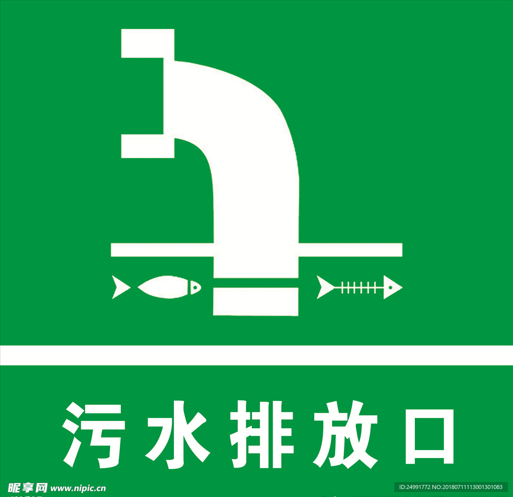 污水排放口