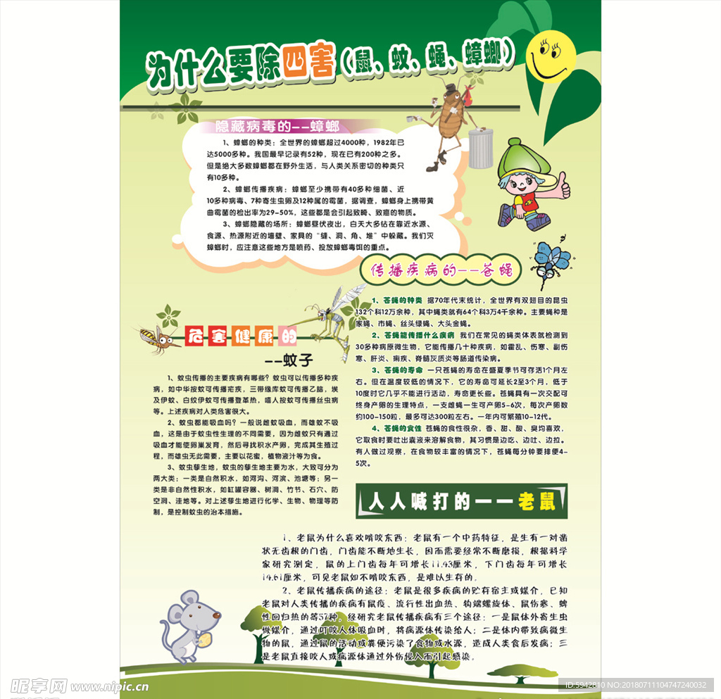 为什么要除四害