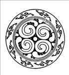 中国古代圆形吉祥纹饰