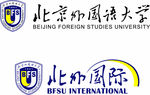 北京外国语大学 logo